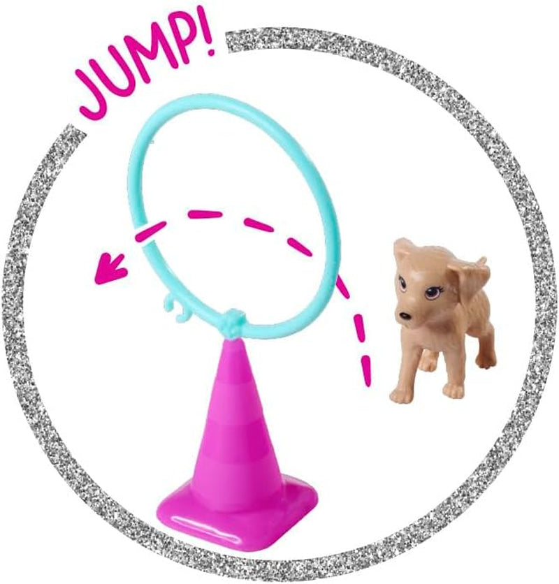 Simba Steffi Love Dog Trainer, speelgoedpop als hondentrainer met training, 3 honden en accessoires, 29 cm, vanaf 3 jaar