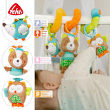Fehn Activity Spiral Sleeping Forest - kinderwagenspeelgoed aanraken en vasthouden - babyspeelgoed voor bed, box, kinderwagen en autostoel - motorisch speelgoed voor baby's en peuters vanaf 0+ maanden Babyspeelgoed Naty Shop