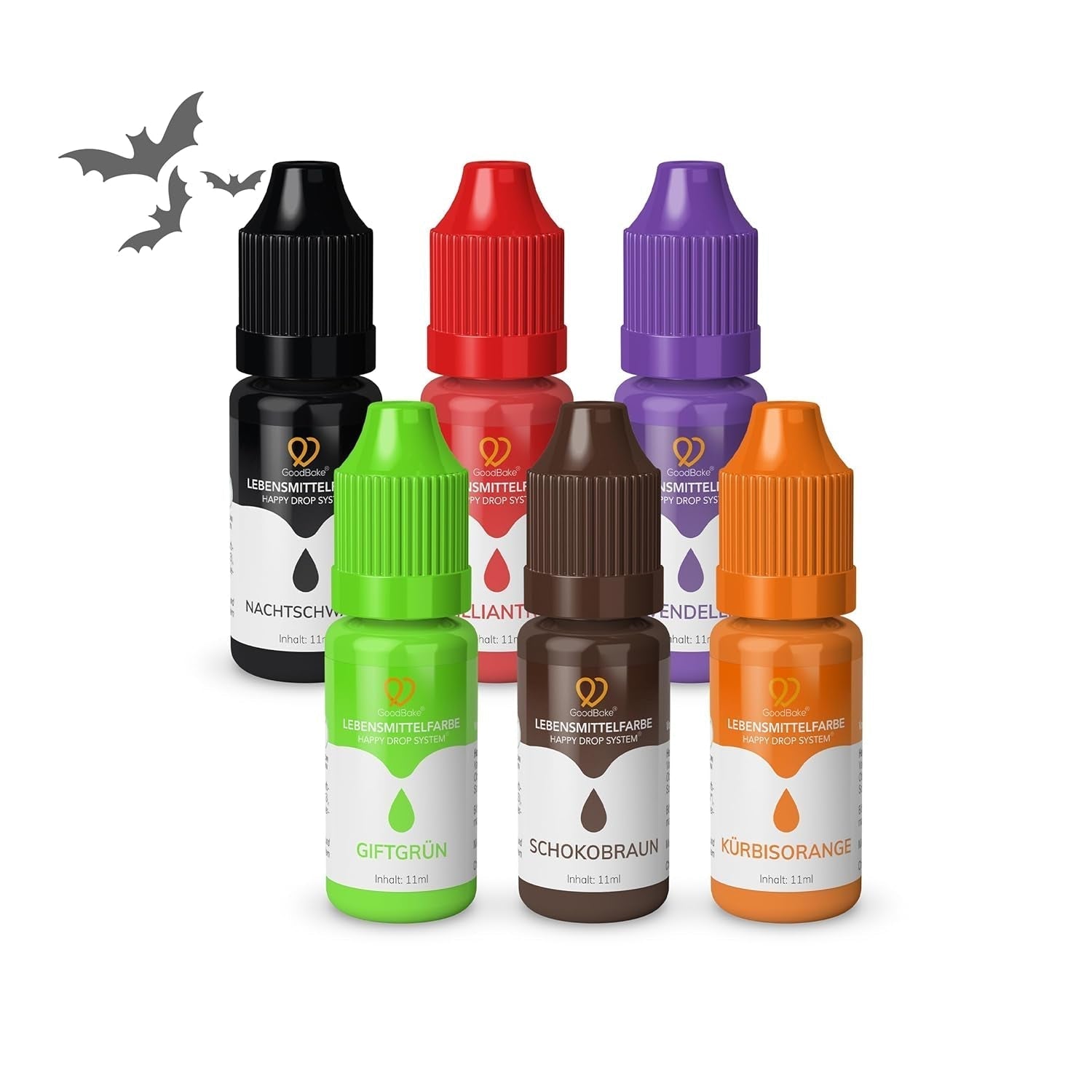 Goodbake roze kleurstof (11 ml) - Intense kleurstof - Zeer geconcentreerde kleur - Voor het kleuren van taarten, fondant, botercrème, drankjes, slijm en vele andere artikelen. 100% veganistisch