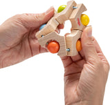 HABA 306692 - Vangspeelgoed met kogelwiel, Vangspeelgoed vanaf 6 maanden, Made in Germany, Kleurrijk Bebe Toys Naty Shop