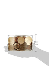 Theobroma Goldgeld Schokoladen Euros, Lose Münzen in Der Dose, 1Er-pakket (1 X 1 Kg) Naty Shop