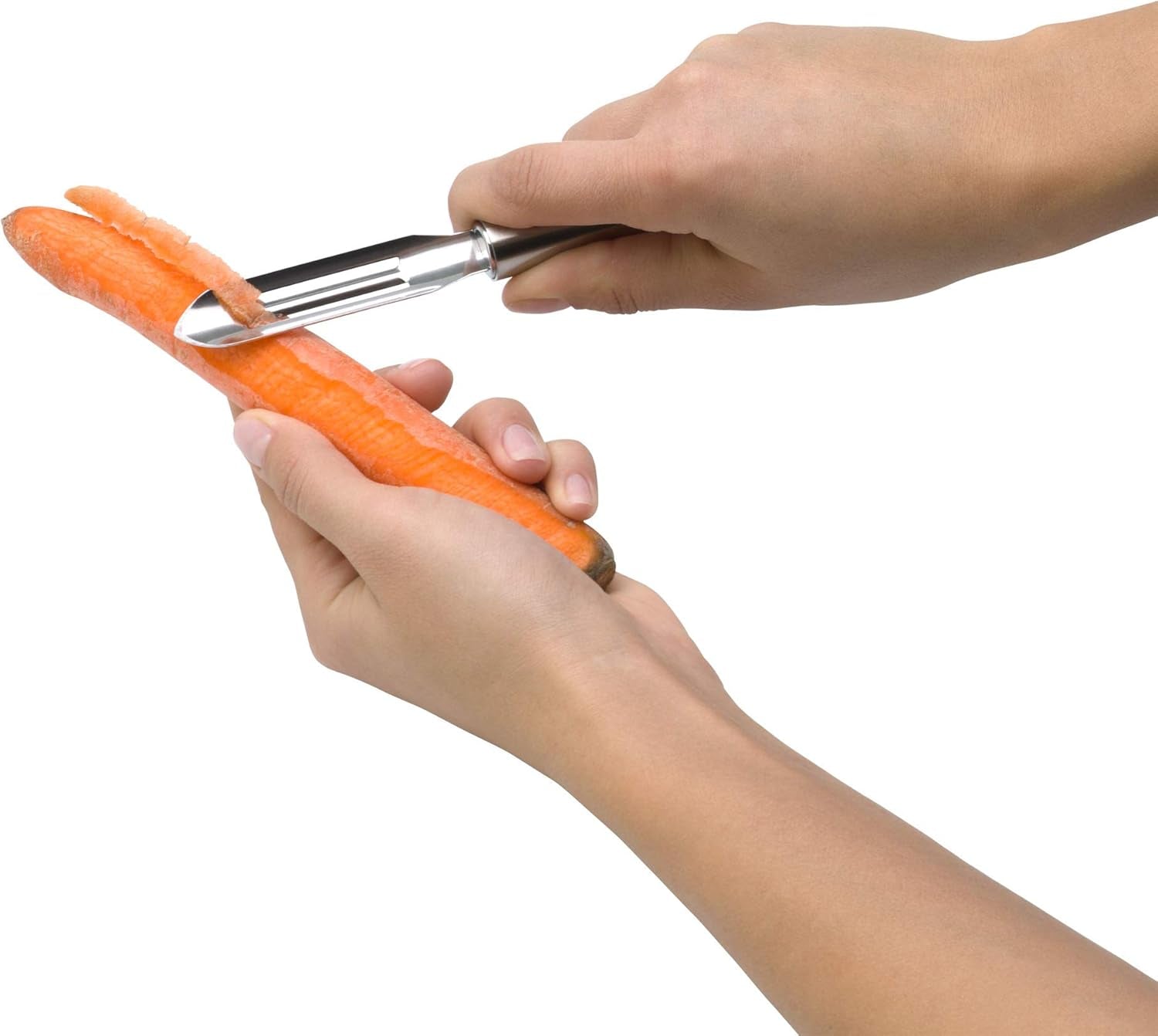 WMF Profi plus dunschiller 19 cm, groenteschiller, roestvrij staal Cromargan dunschiller Naty Shop