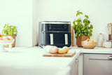SEVERIN Dubbele heteluchtfriteuse met kookkamer 2 X 3,8 L, 8 automatische programma's Apparaten Naty Shop