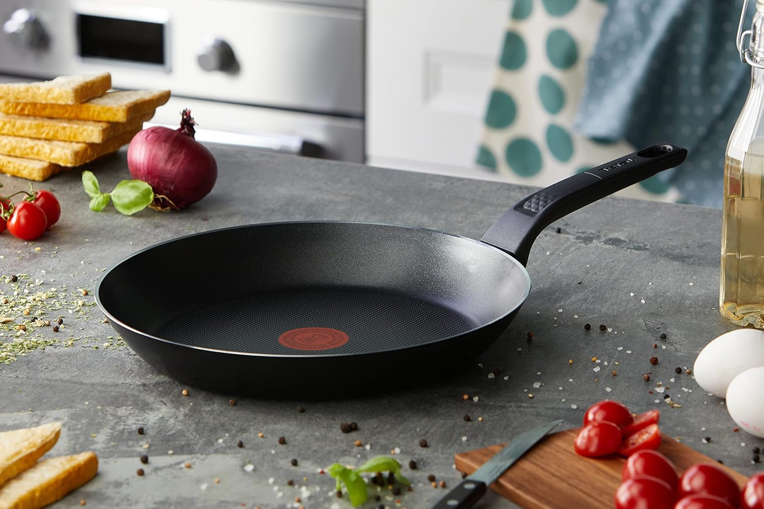 Tefal Easy Cook & Clean, antiaanbaklaag, temperatuurindicator, niet aanbevolen voor inductie Potten en pannen Naty Shop