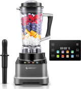 Blender AMZCHEF, 8 slimme menu's en 10 snelheden, LCD-touchscreen Keuken Naty Shop Grau