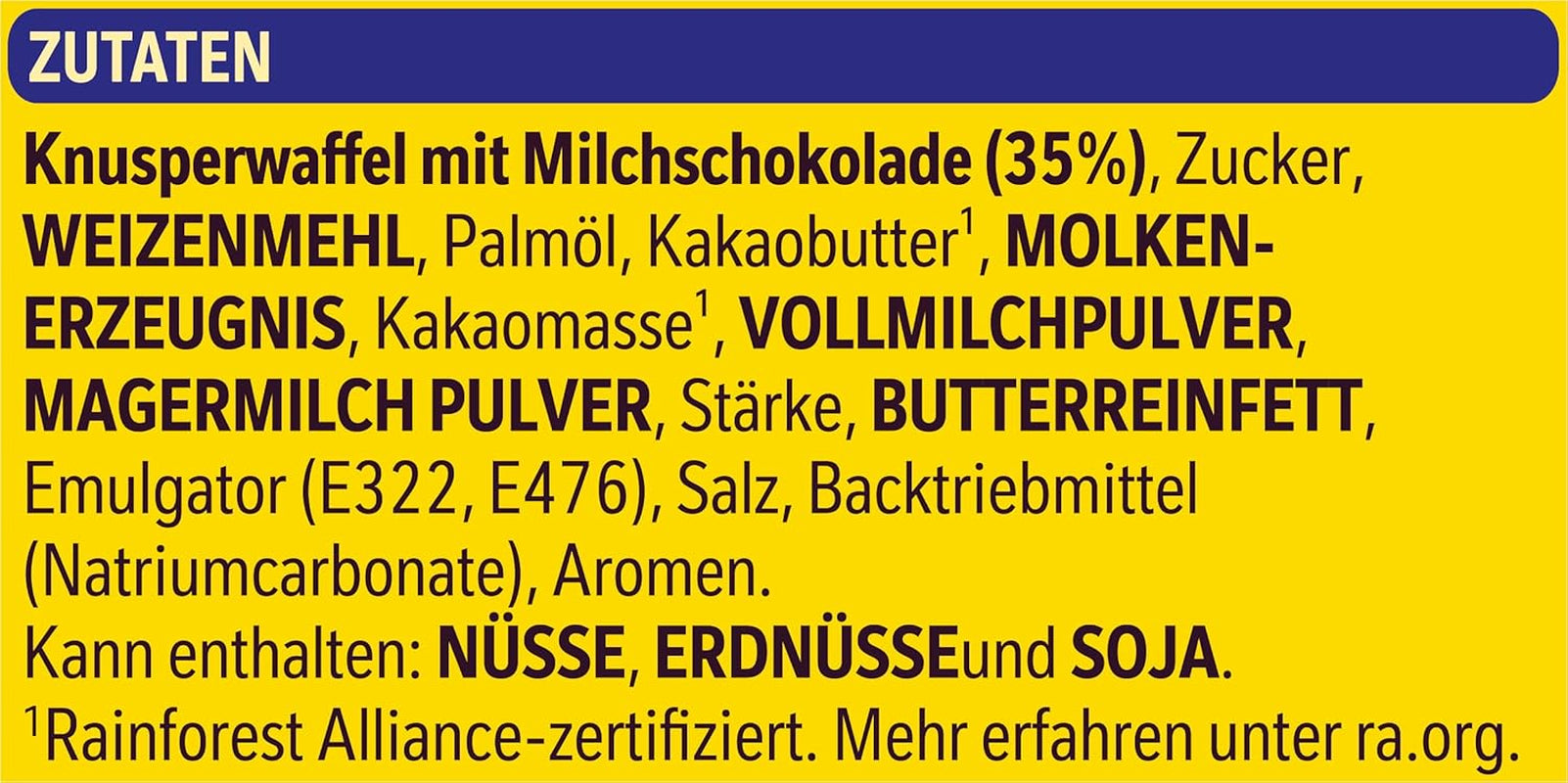 Nestlé Crunchy Wafel Heerlijke Melkchocolade Wafelreep Multi Pack 1 Pak (3x26g Elk)