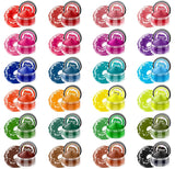 Voedselkleuring in poedervorm - 24 sterk geconcentreerde kleurstoffen Levendige kleurstoffen voor taarten, macarons, fondant, bakken, glazuur, botercrème, koekjes - 2 g (elk)