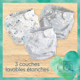 Pampers - Harmony Hybrid Starter Pack, 3 wasbare luiers + 25 wegwerptoplagen - 1 pak