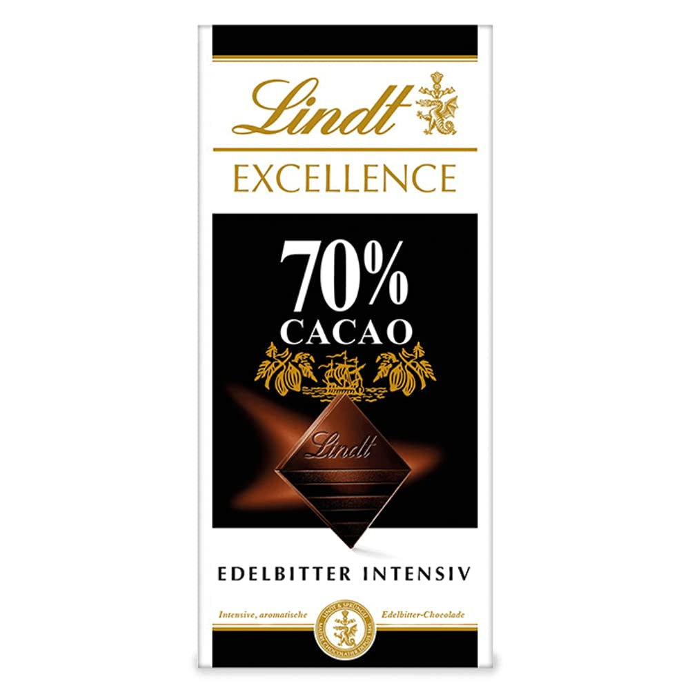 Lindt-chocolade | Reep EXCELLENCE 85% Cacao | 100g | Extra pure chocolade | Veganistische chocoladereep