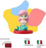 Geluidsfiguur De Kleine Zeemeermin - geluidsverhalen - speelgoed, educatieve inhoud, Italiaanse versie, kinderen vanaf 4 jaar Baby Toys Naty Shop