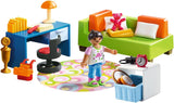 PLAYMOBIL poppenhuis 70209 Jeugdkamer met meisjesfiguur en accessoires, vanaf 4 jaar Poppenhuizen Naty Shop