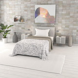 Zomerdekbed met fantasieprint, polyester vulling, Bloemblaadjes, 260X270Cm Dekbedden en quilts Naty Shop Ornato 220X270Cm