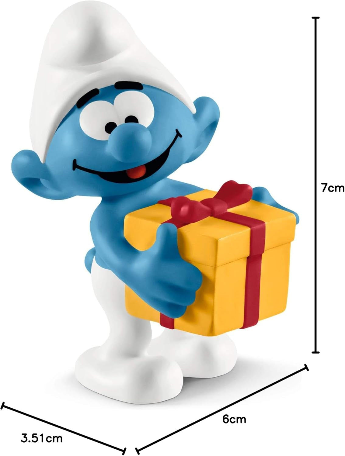 Schleich 20816 Smurfen Met cadeau, Voor kinderen vanaf 3 jaar, Smurfen - speelfiguur Actiefiguren Naty Shop