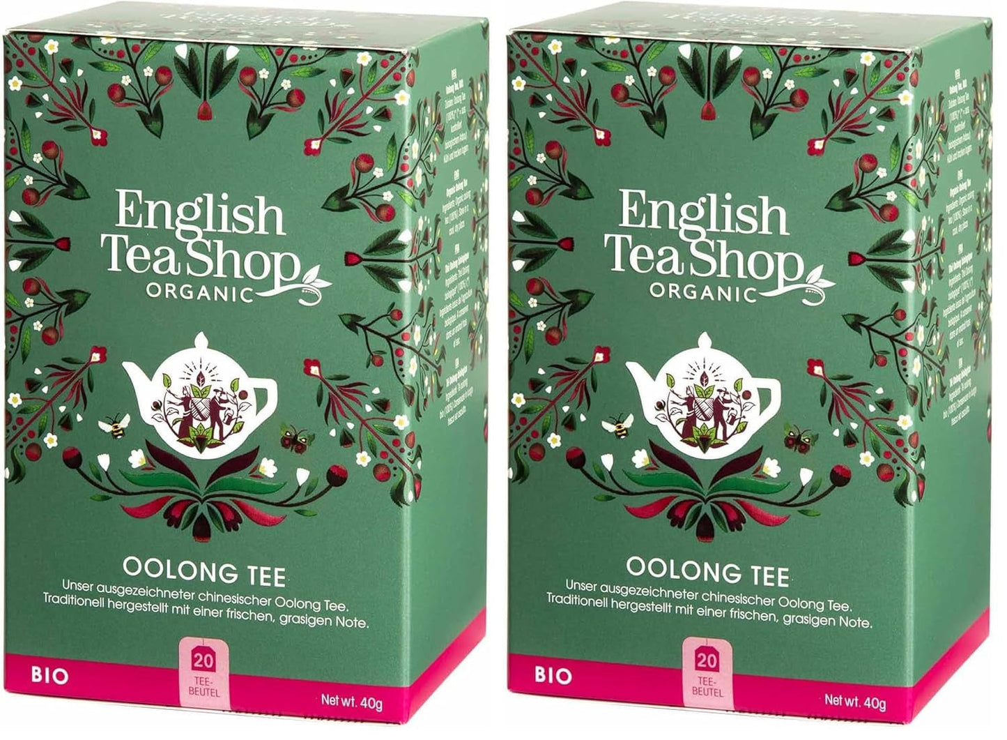 Engelse Theewinkel - Thé Oolong Bio (pak van 2)