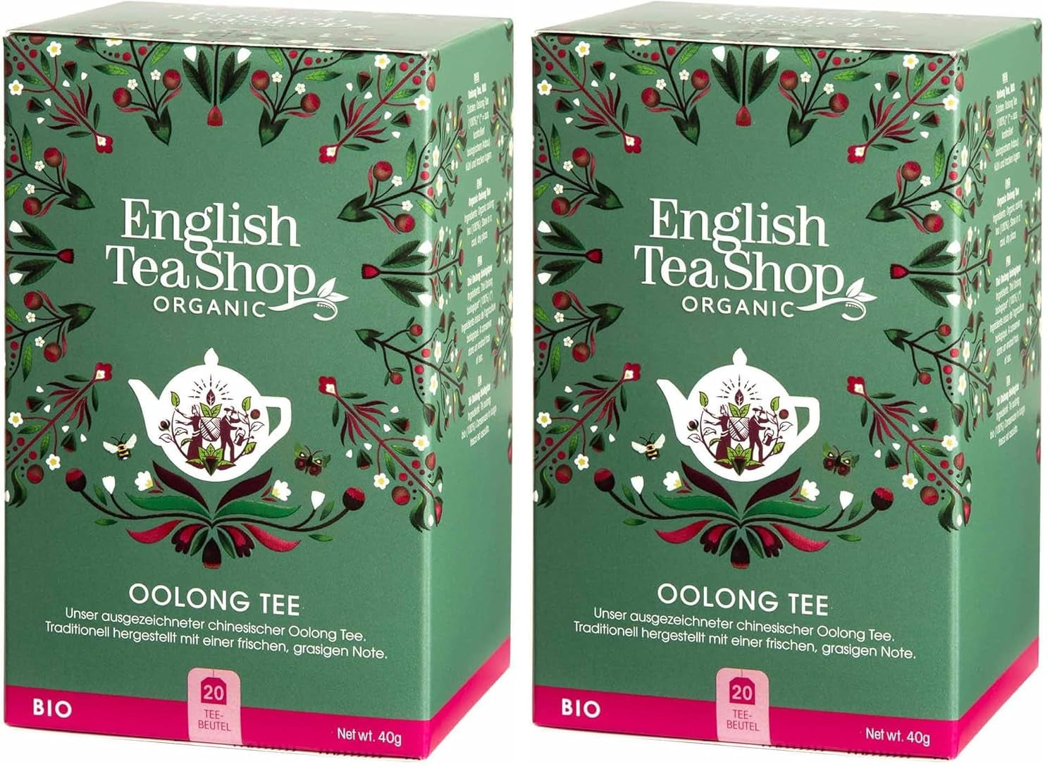 Engelse Theewinkel - Thé Oolong Bio (pak van 2)