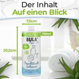 BULA® Popo navulfles (750 ml) ENKEL OM onze 150 ml en 50 ml flessen bij te vullen! | Vervangt tot 1.000 doekjes! | Met ingrediënten van natuurlijke oorsprong