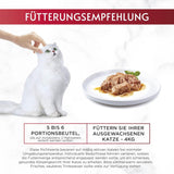 Gourmet Mon Petit Intense natvoer voor katten, gevogeltevariëteit, 8 stuks (8 x 6 zakjes van elk 50 g)