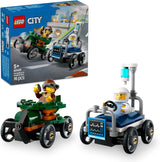 LEGO City Vliegtuig Vs. Ziekenhuisbed Raceautoset - Zeepkist speelgoed voor jongens en meisjes vanaf 5 jaar - Bouwset met 2 minifiguren - Verjaardags- en feestdagencadeau 60459 Bouwsets Besuche den LEGO-Store Standaard titel