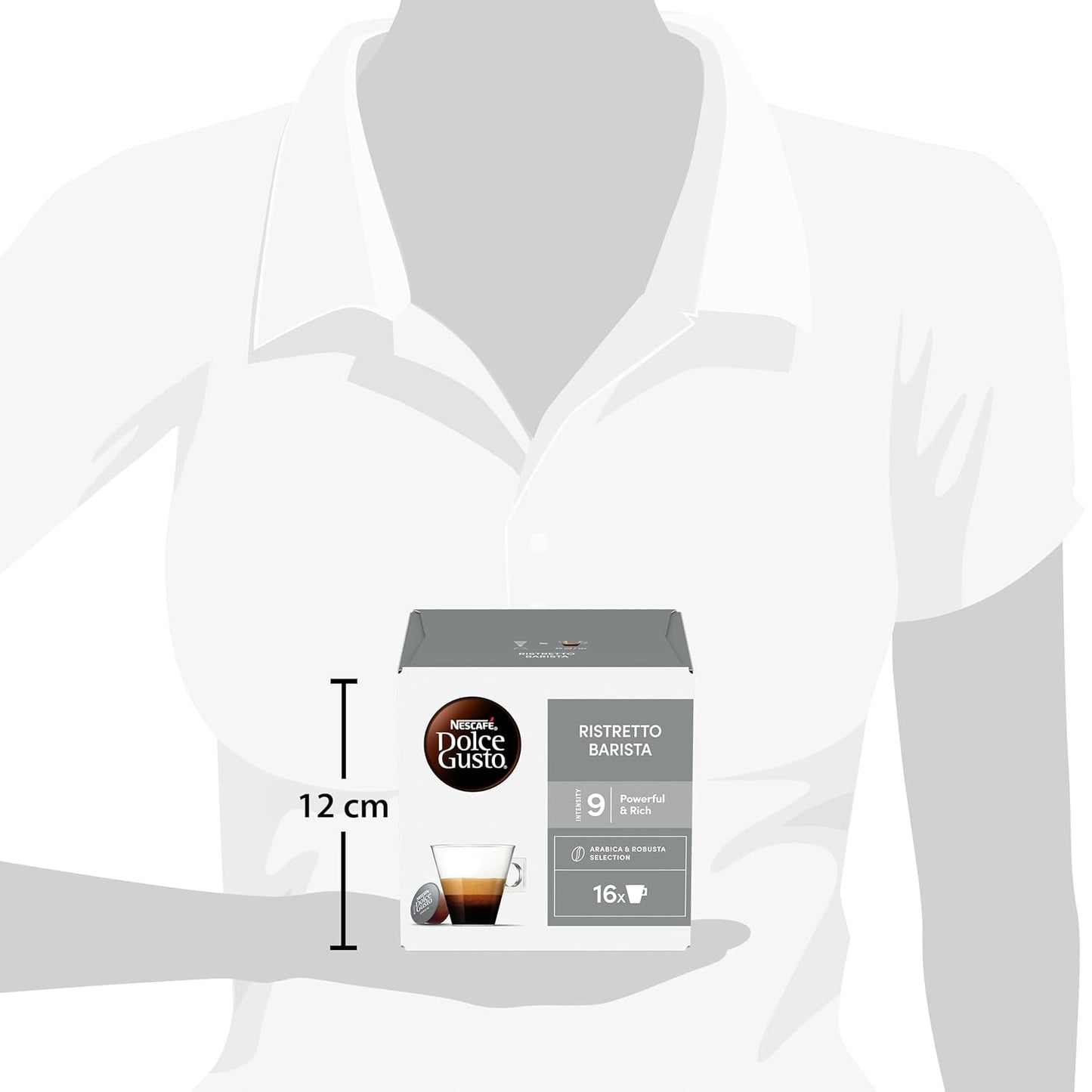 NESCAFÉ DOLCE GUSTO Ristretto Barista Kaffeekapseln 3er-pakket (3 x 16 Kapseln)