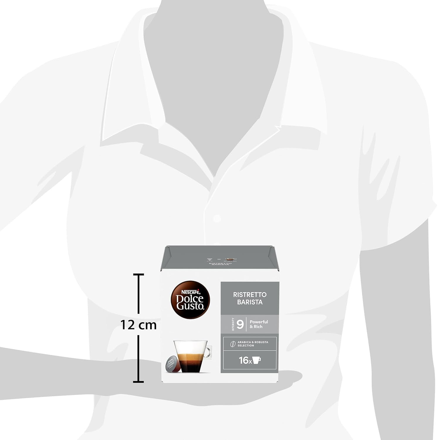 NESCAFÉ DOLCE GUSTO Ristretto Barista Kaffeekapseln 3er-pakket (3 x 16 Kapseln)