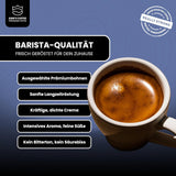 KING'S COFFEE - AMESTEC RS ESPRESSO - 1 kg sterke en aromatische koffiebonen - koffie met een lage zuurgraad - koffie met hele bonen - kleine batchbranding uit Italië - espressobonen voor volautomatische machines en portafiltermachines