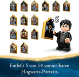 LEGO Harry Potter Kasteel Zweinstein: De Grote Zaal, verzamelspeelgoed met 11 minifiguren waaronder Hermelien Griffel, magisch cadeau voor jongens en meisjes 76435 Bouwsets Besuche in LEGO-Store