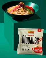LEE KUM KEE Ramen Noodles - Aziatische ramen met een delicate en fijne textuur, de klassieker voor ramensoepen en wokgerechten, halfdroge noedels, twee porties per verpakking, 6 x 180 g multipack