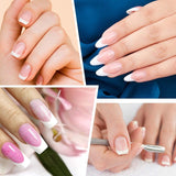 1620 Stück French Schablonen Nägel,French Nail Schablone,Maniküre Schablonen,Selbstklebende Nail Art Sticker Frenchs Für DIY Nageldesign Maniküre Decoratie Nageldesign Zubehör