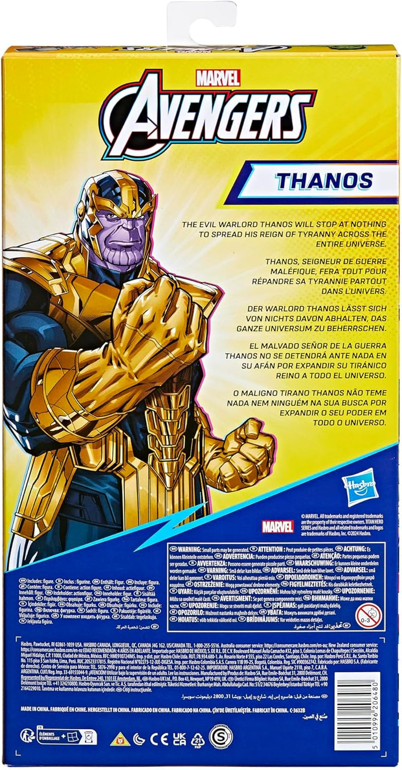Marvel Avengers Titan Hero Series Deluxe Thanos Action Figure Bruin Actiefiguren Naty Shop