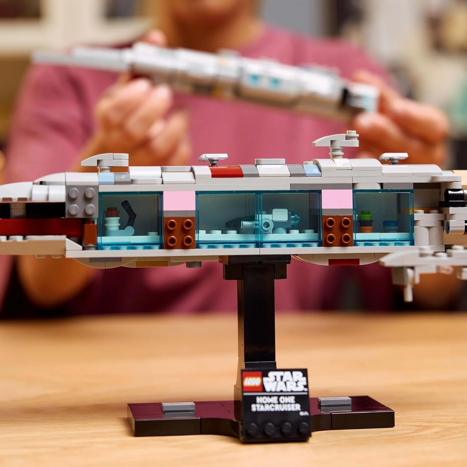LEGO Star Wars 75405 Home One Starcruiser van Return of the Jedi - Ruimteschipmodel - Fantasie- en verzamelset om te bouwen en neer te zetten - Cadeau voor volwassenen en tienerfans Bouwsets Besuche in LEGO-Store