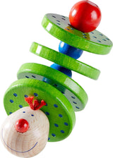 HABA 1068 - Flapsi-grijpspeelgoed, vrolijk speelgoed voor baby's en peuters, gemaakt van hout vanaf 6 maanden, motorisch speelgoed met rammelaargeluid Babyspeelgoed Naty Shop Standaardtitel