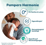 Pampers Harmony luiers maat 2, 204 luiers, 4kg-8kg, zachte huidbescherming met 100% Pampers bescherming