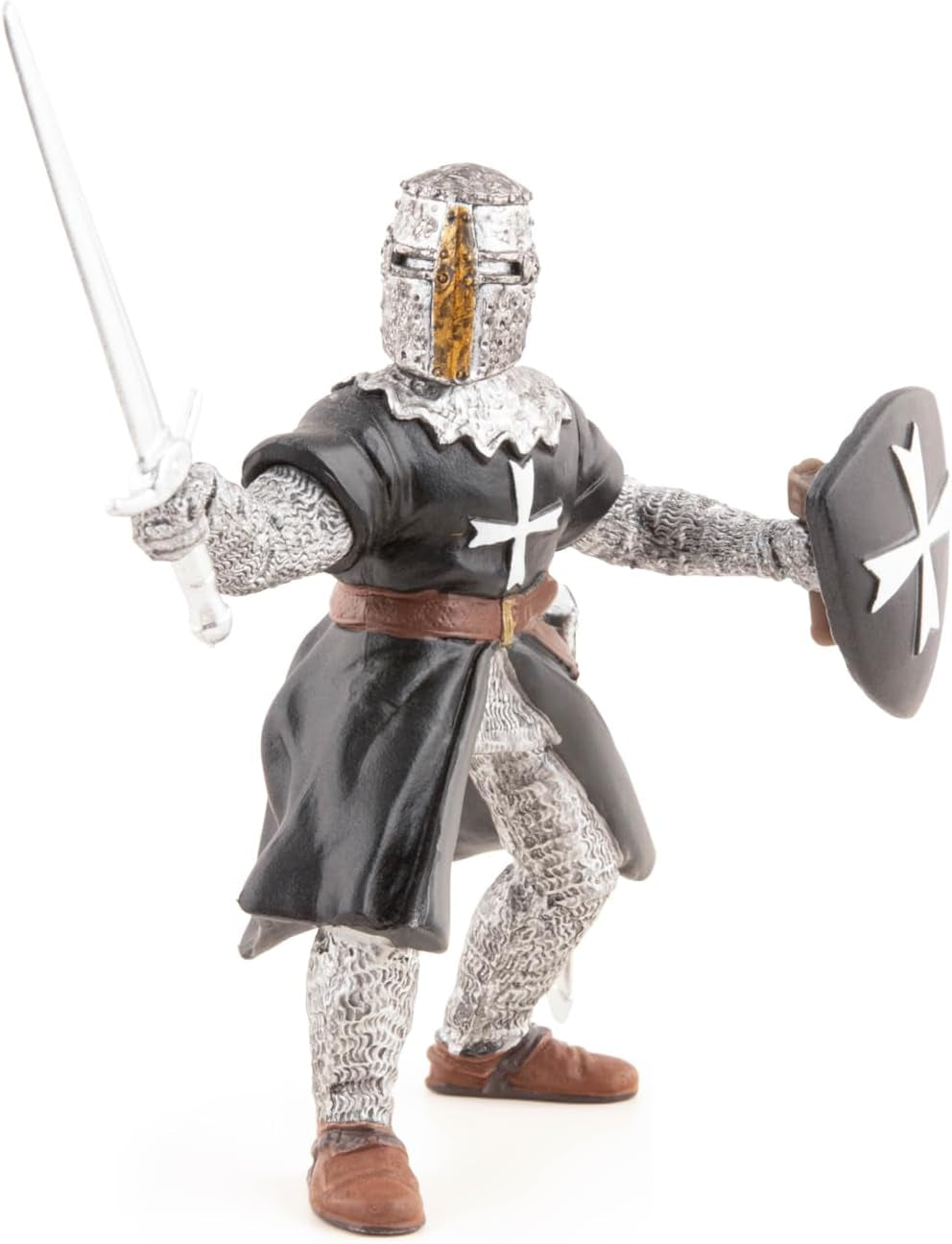 Papo -Handbeschilderd - Figuren -Middeleeuws-Fantasie - Ridders van Sint-Jan met zwaard-39938-Verzamelobject-Voor kinderen - Geschikt voor jongens en meisjes - Vanaf 3 jaar Actiefiguren Naty Shop