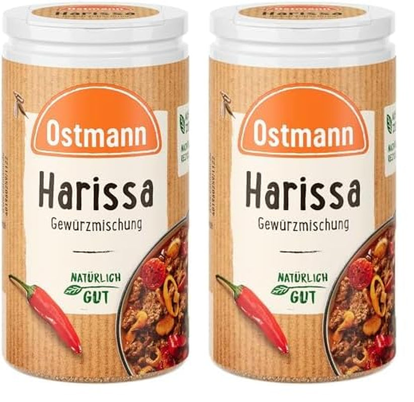 Ostmann Gewürze - Harissa Gewürzmischung | Scharfes Orientalisches Gewürz für Geflügel, Fleisch, Gemüse of Couscous | 35 g in Der Streudose