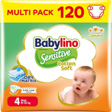 Babyluiers Sensitive maat 4, Maxi (8-13 kg), 20 stuks