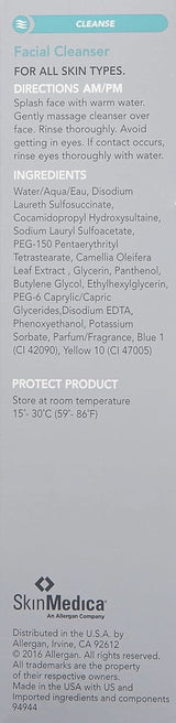 SkinMedica Facial Cleanser - reinigingsschuim voor de normale of droge huid en perfect als Naty Shop-reiniger