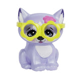 Enchantimals HHB90 - Hadley Husky pop (circa 15 cm) en sledehond dierenfiguur, kleine pop met afneembare rok en accessoires, geweldig cadeau voor kinderen vanaf 4 jaar