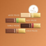 merci Finest Selection Mousse au Chocolat Variatie – 1 x 210 g – Specialiteiten Exquise chocolademousse – Gevulde en ongevulde pralines