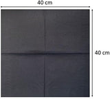 SER4230239 Servet 40 X 40, 2-laags, 1/4-vouw, 100 servetten, 2-laags, gladde rand, blauw