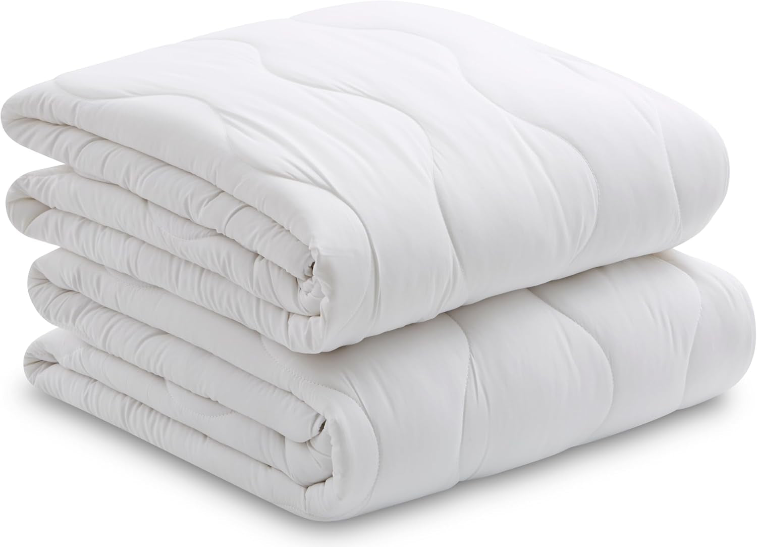 Degrees Home - 4 Estaciones - Noordse quilt, 180 cm, 2 quilts. Winter: vezels 270 G/M2; Zomer 170 Gr/M2-260X240 Cm Dekbedden en dekbedden Naty Shop Wit Bed 180 Cm
