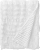 Eenkleurige jacquarddeken, katoen, Yogi, 130 X 170 cm Quilts en quilts Naty Shop Standaard titel