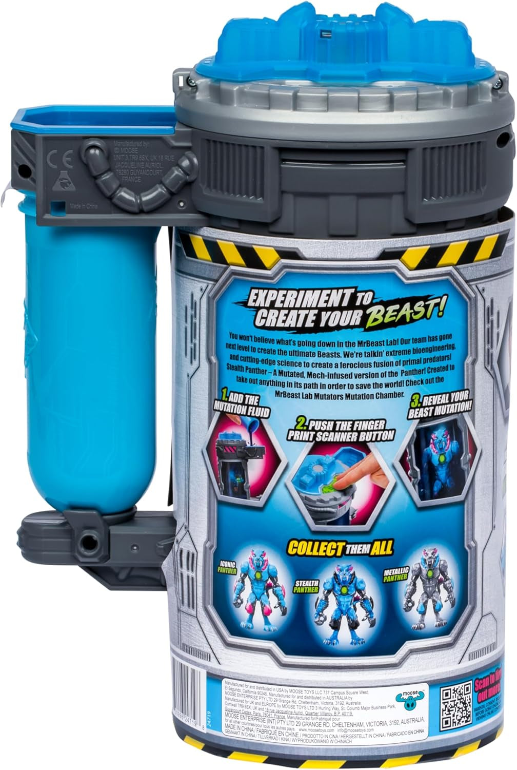 Verhuizers; Verplaats het ultieme beest. Ervaar en creëer de Stealth Panther-actiefiguur van Mrbeast. 3 om te verzamelen, Iconische Panther, Stealth Panther, Metallic Panther Actiefiguren Naty Shop