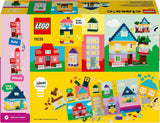 LEGO Classic Creatieve Huizen, bouwstenenset voor kinderen, 850 stenen bouwspeelgoed, huizenbouwspeelgoed met accessoires, cadeau voor jongens en meisjes vanaf 4 jaar 11035 Bouwsets Beuche bij LEGO-Store