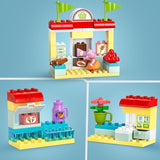 LEGO DUPLO 10434 Peppa's supermarkt: creatief educatief speelgoed en speelset, cadeau voor jongens en meisjes vanaf 2 jaar, stimuleert de behendigheid Bouwsets Besuche den LEGO-Store