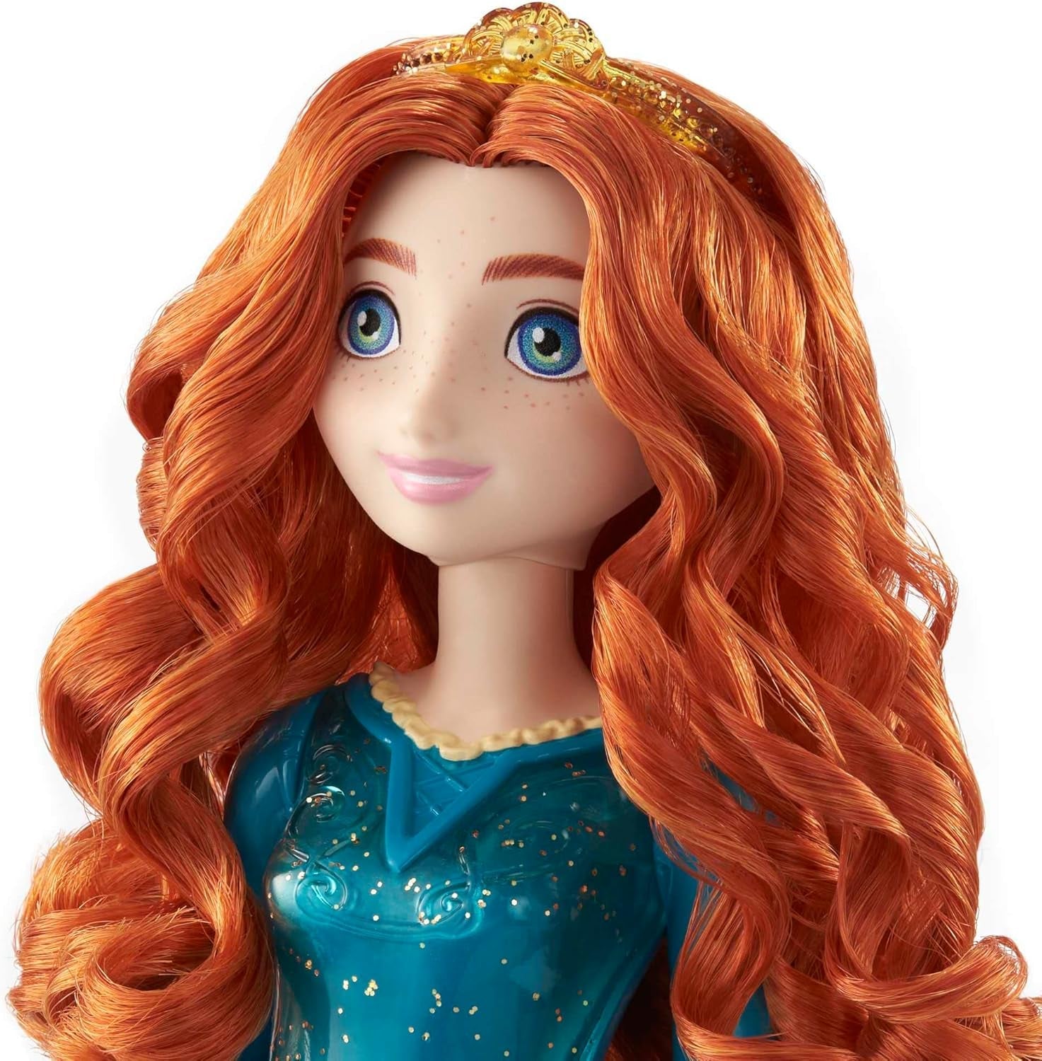 Mattel Disney Princess Toy Merida handgemaakte pop met sprankelende kleding en accessoires geïnspireerd door Disney en Pixar Movie Kids Gift HLW13