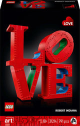 LEGO Art Love Bouwset voor volwassenen Woondecoratie Valentijnsdag- en Moederdagcadeau voor dames en heren Creatieve activiteit voor kunst- en designliefhebbers 31214 Bouwsets Besuche in LEGO-Store
