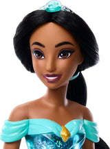 Mattel Disney Princess Toy Jasmine gelede modepop met sprankelende kleding en accessoires Disney film geïnspireerd cadeau voor kinderen HLW12