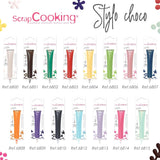 Scrapcooking - Pastelgele suikerpen - Gele schrijfsuiker 25g - Decoratieve eetbare suikerpen - Schrijven en tekenen - Etikettering van fondant, glazuur, cakes - 6804