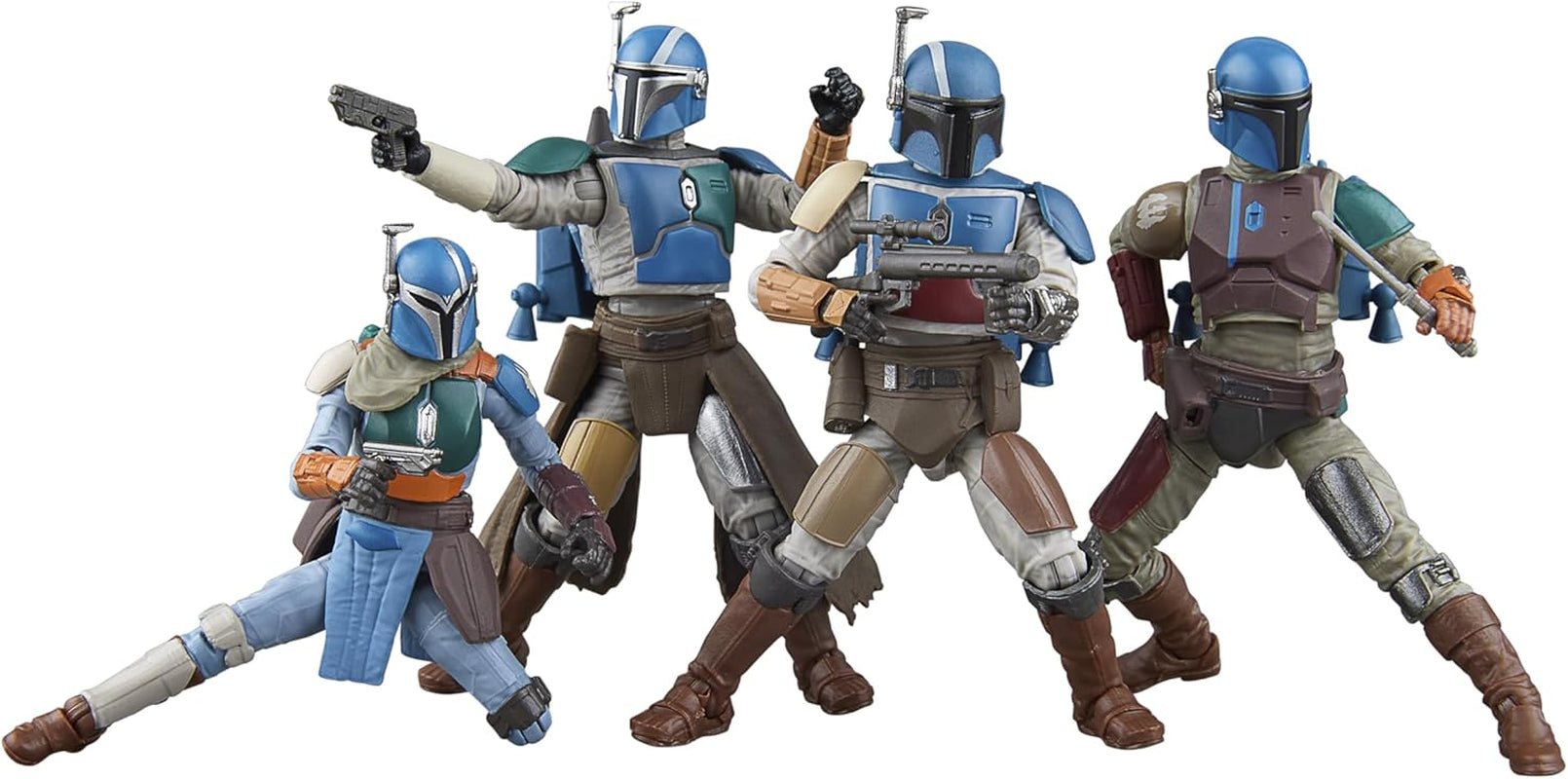 Star Wars Vintage Collection Mandalorian Shriek-Hawk, 4-pack Mandalorian, schaal 9,5 cm actiefiguren Naty Shop