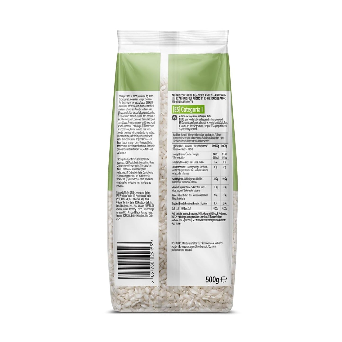 Arboriorijst uit Amazon, 500g